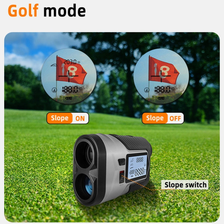 ARTBULL Golf Rechargeable Telescope Laser Rangefinder with Screen, Specification: 1200m - Laser Rangefinder by ARTBULL | Online Shopping UK | buy2fix