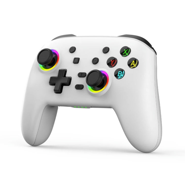 Wireless Bluetooth Somatosensory Vibration Gamepad for Nintendo Switch/Switch PRO, Color: White - Gamepads by buy2fix | Online Shopping UK | buy2fix