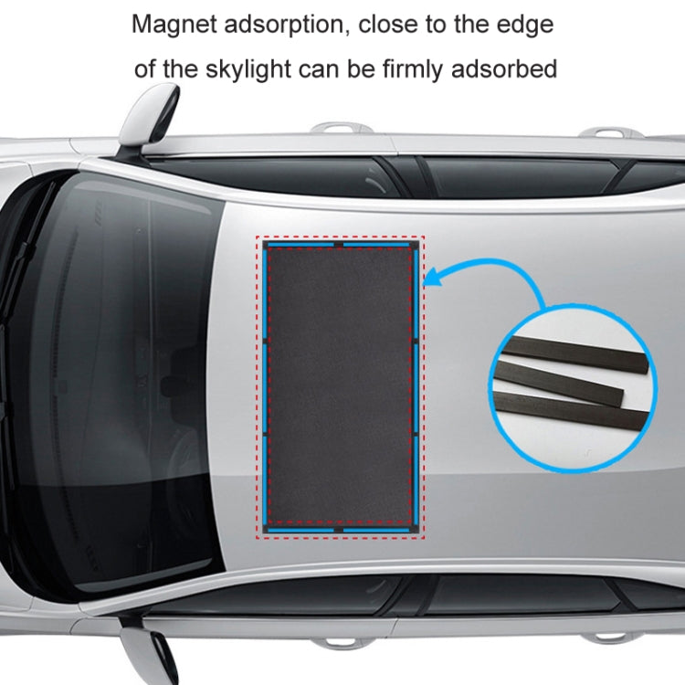 100x65cm Car Sunroof Magnetic Suction Anti-Mosquito Cover Anti-Mosquito Screen Window - Window Foils & Solar Protection by buy2fix | Online Shopping UK | buy2fix