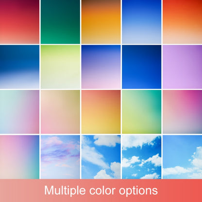 78x104cm Gradient Background Paper Photography Portrait Photo Props(Beautiful Sky) - Gradient Color by buy2fix | Online Shopping UK | buy2fix