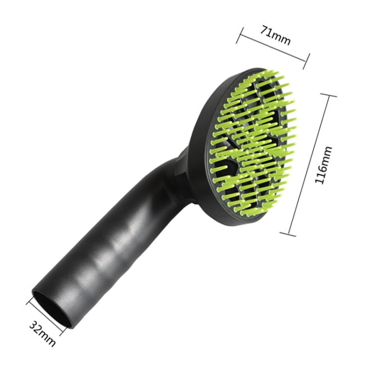 32mm Interface Diameter Vacuum Cleaner Pet Brush Head - Other Accessories by buy2fix | Online Shopping UK | buy2fix
