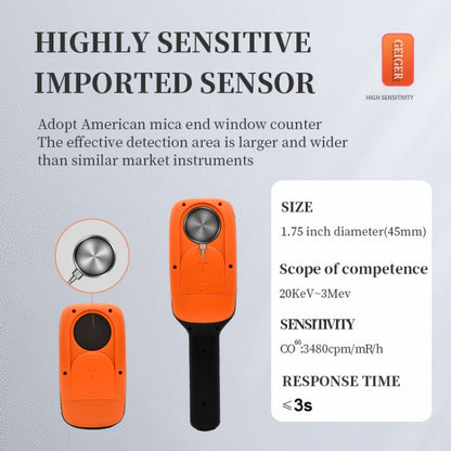 CESTSEN  MR-50  Nuclear Radiation Detector Radioactive Environmental Radiation αβγX-Ray Detector,CN Plug - Radiation Detector by CESTSEN | Online Shopping UK | buy2fix