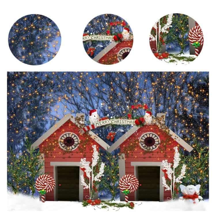 2.1 X 1.5m Holiday Party Photography Backdrop Christmas Decoration Hanging Cloth, Style: SD-777 - Other by buy2fix | Online Shopping UK | buy2fix