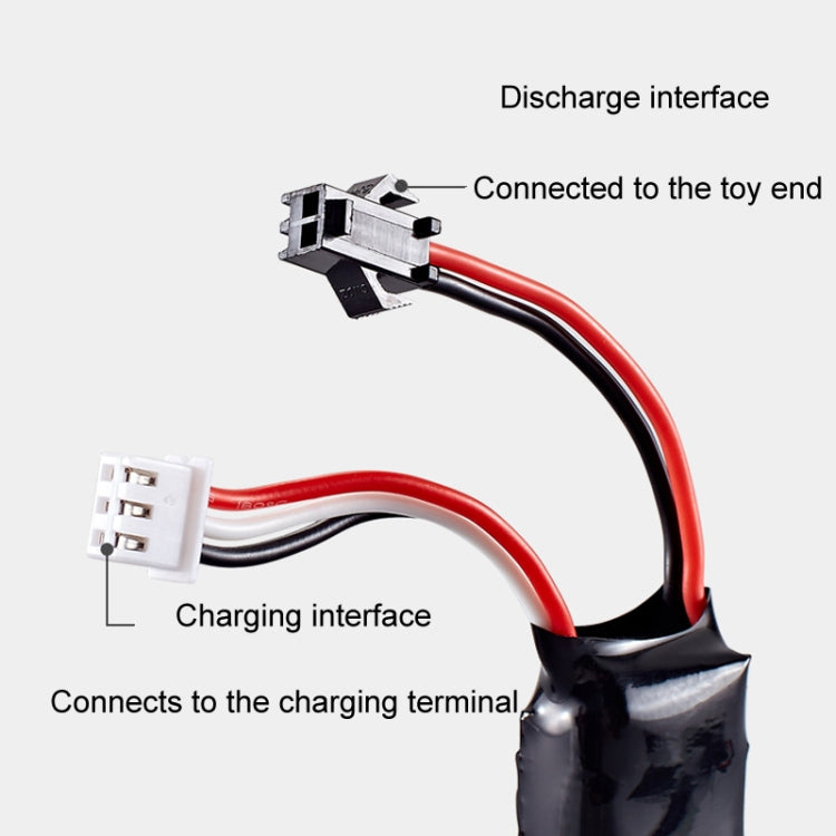 BMAX 11.1V High Rate 30C Discharge Water Marble Rifle Rechargeable Li-Ion Battery, Plug: Green Shell Small Tamiya - Li-ion Batteries by BMAX | Online Shopping UK | buy2fix