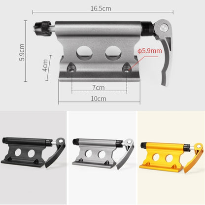 Bicycle Front Fork Fixed Clip Luggage Rack, Size:One Size (Red) - Retaining Clips by buy2fix | Online Shopping UK | buy2fix