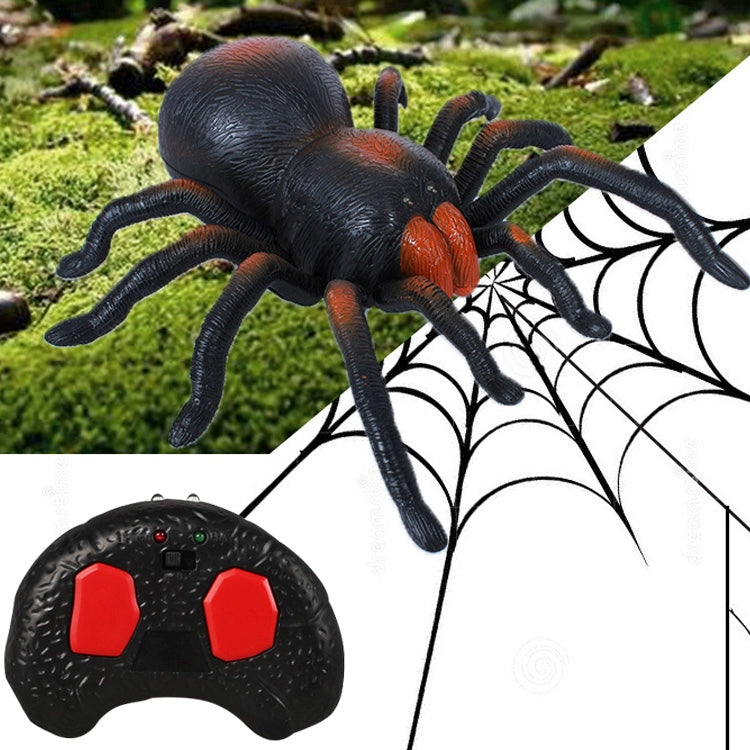 Tricky Funny Toy Infrared Remote Control Scary Creepy Spider, Size: 22*23cm -  by buy2fix | Online Shopping UK | buy2fix