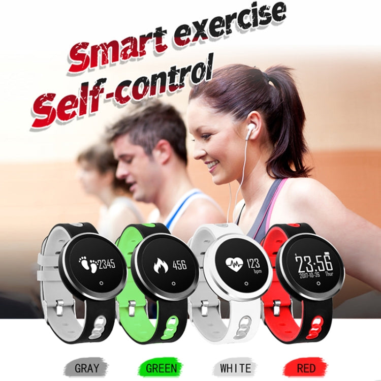 Q7 0.95 inch HD OLED Screen Display Bluetooth Smart Bracelet, IP68 Waterproof, Support Pedometer / Sedentary Reminder / Heart Rate Monitor / Sleep Monitor, Compatible with Android and iOS Phones(Green) - Smart Wear by buy2fix | Online Shopping UK | buy2fix