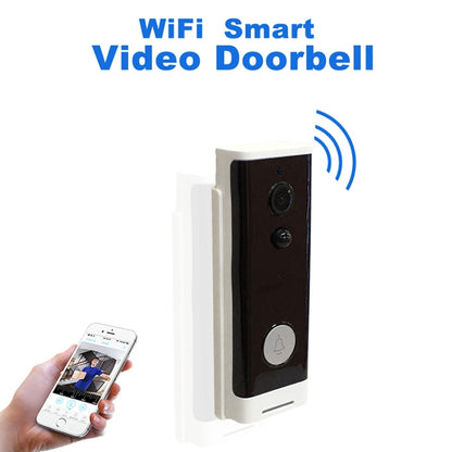 M200A 1080P WiFi Intelligent Round Button Video Doorbell, Support Infrared Motion Detection & Adaptive Rate & Two-way Intercom & Remote / PIR Wakeup(White) - Security by buy2fix | Online Shopping UK | buy2fix