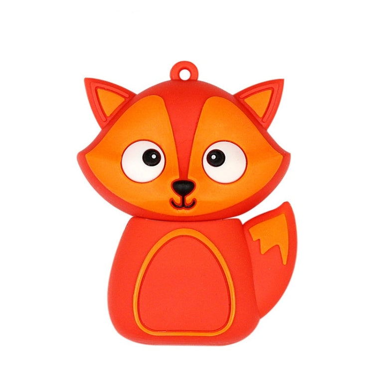 MicroDrive 4GB USB 2.0 Creative Cute Fox U Disk - USB Flash Drives by MicroDrive | Online Shopping UK | buy2fix