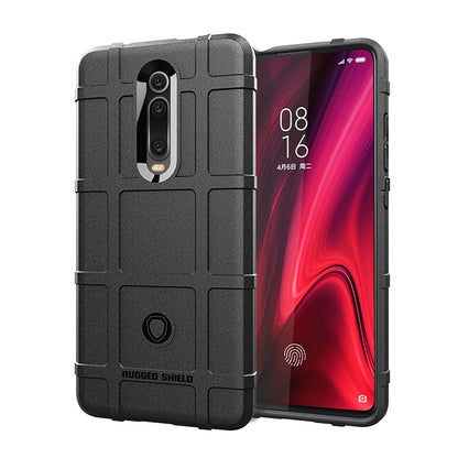 Shockproof Protector Cover Full Coverage Silicone Case for Xiaomi Mi 9T & Mi 9T Pro & Redmi K20 & K20 Pro (Black) - Xiaomi Cases by buy2fix | Online Shopping UK | buy2fix