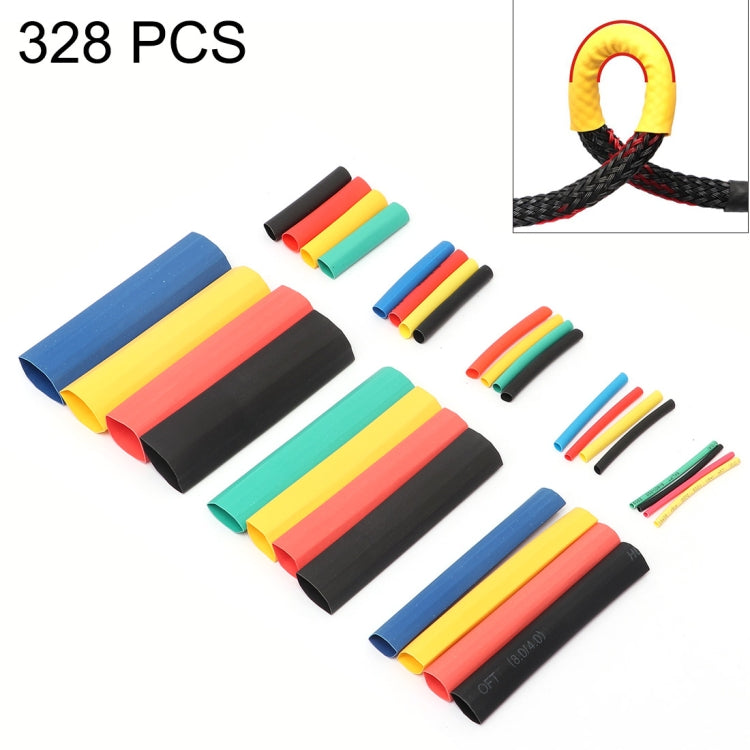 328 Colorful PCS Waterproof  High Toughness  Oxidation Resistance Seal Heat Shrinkable Tube - In Car by buy2fix | Online Shopping UK | buy2fix